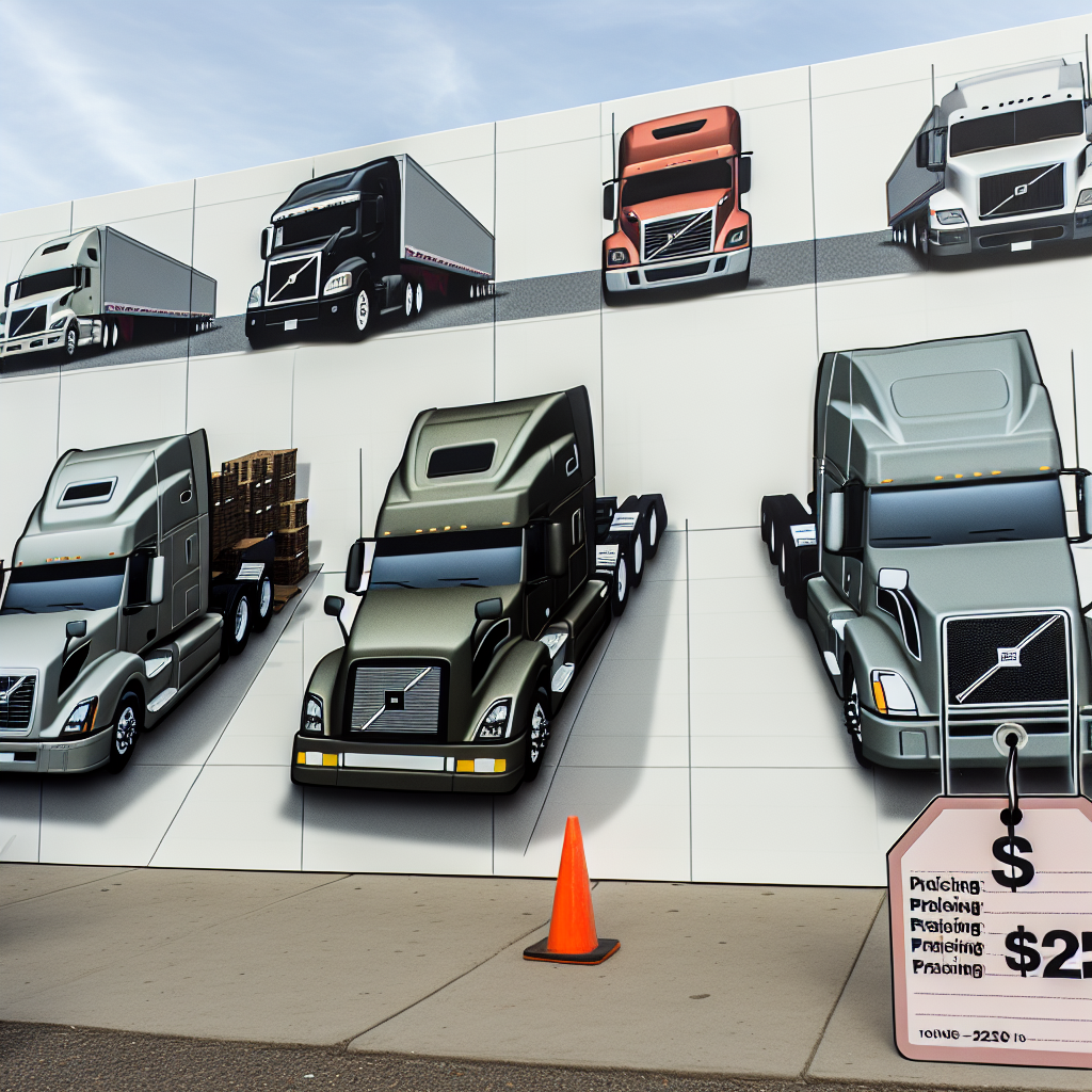 Heavy Trucks with Price Tags