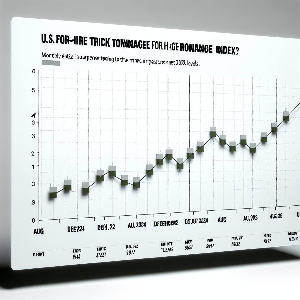 U.S. For-Hire Truck Tonnage Chart