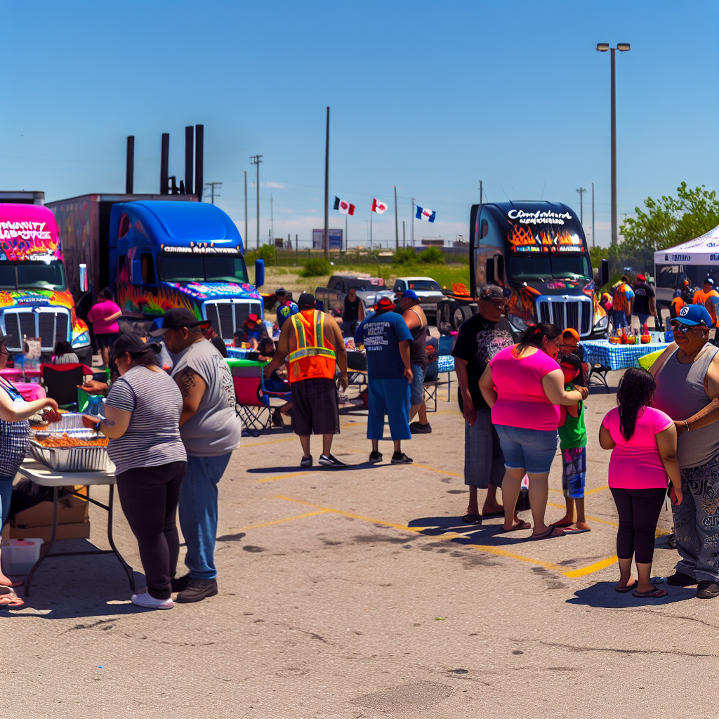 Community support initiatives in trucking industry
