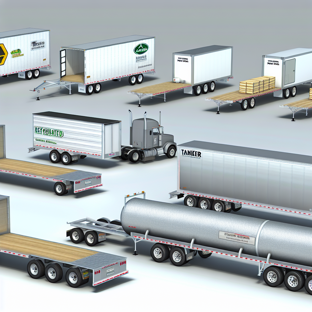 Different types of trailers