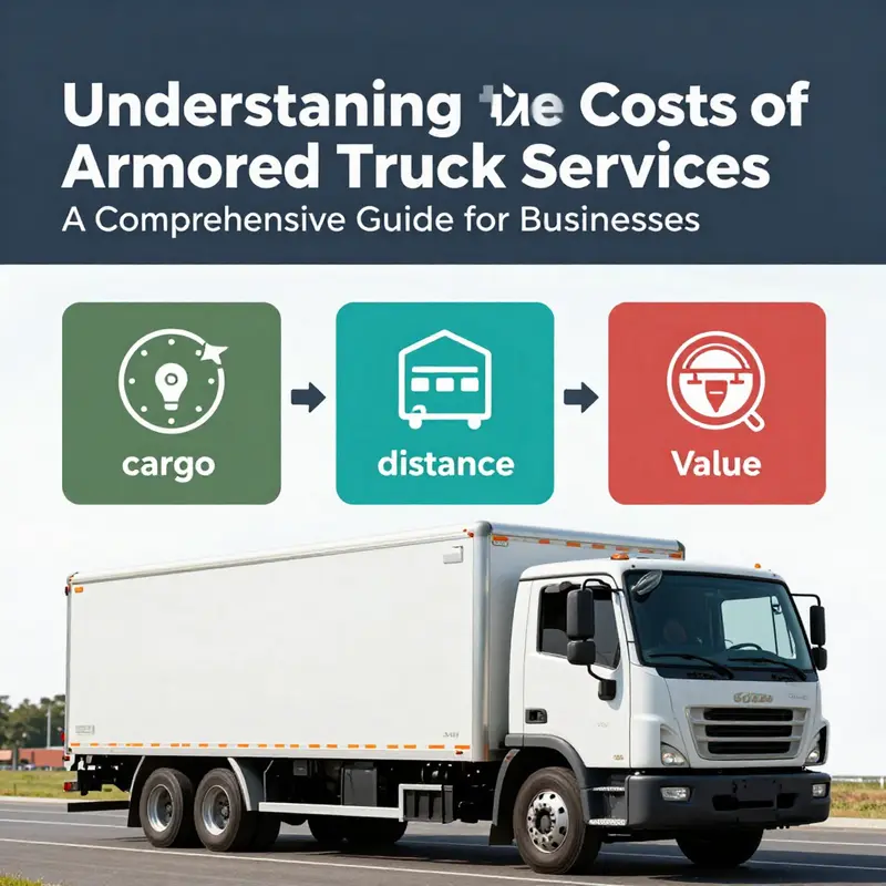 Key factors influencing the costs of armored truck services.