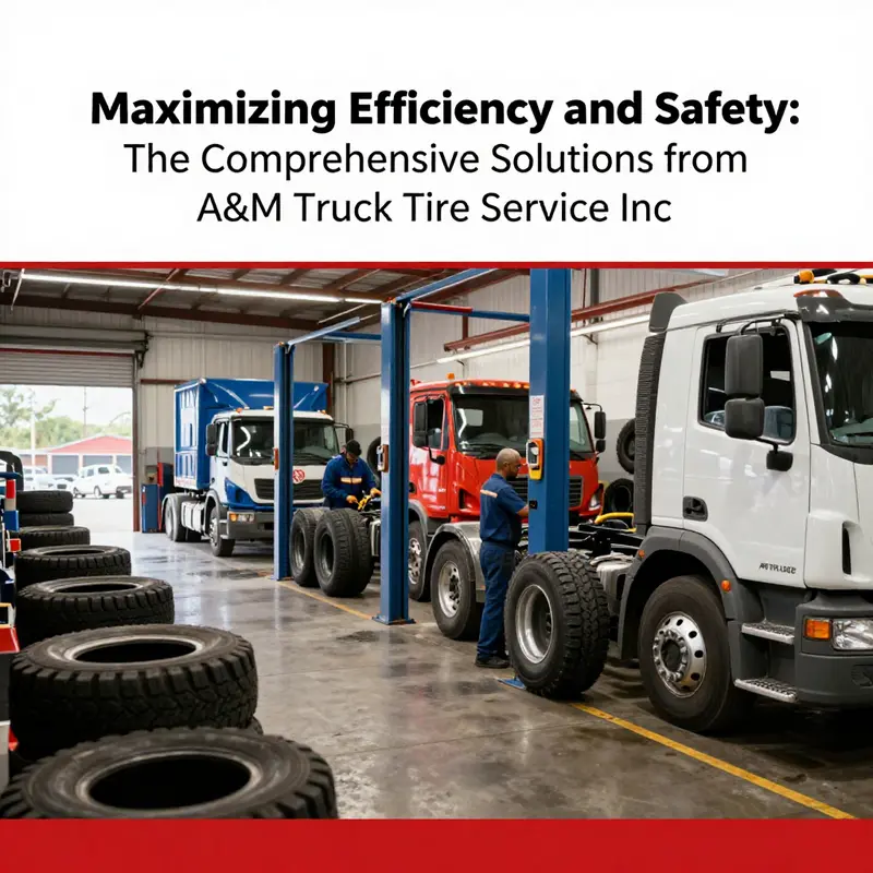 A comprehensive look at A&M Truck Tire Service Inc.’s extensive service offerings.