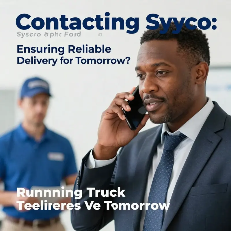 Sysco distribution center actively preparing for truck deliveries.