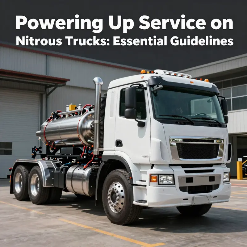 A high-performance nitrous truck designed for optimal service capability.