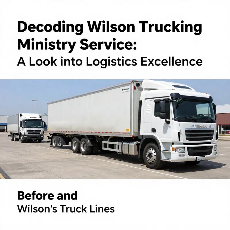 Logistics professionals clarify the role of Wilson’s Truck Lines as a logistics leader rather than a ministry service.