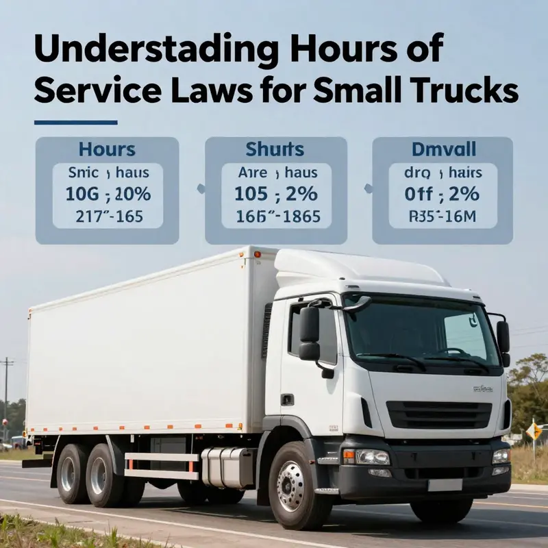 An overview of federal HOS regulations applicable to small trucks.