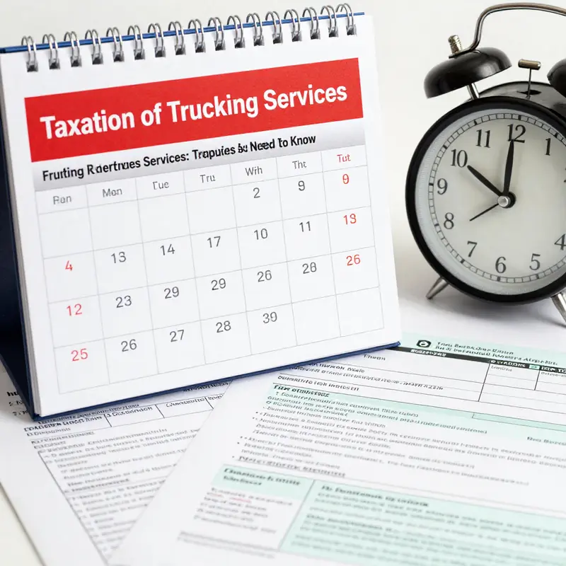 Understanding the tax implications for trucking services is essential for businesses involved in logistics.