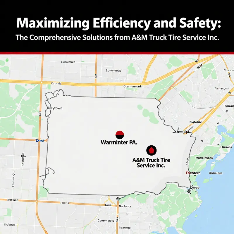 A comprehensive look at A&M Truck Tire Service Inc.’s extensive service offerings.