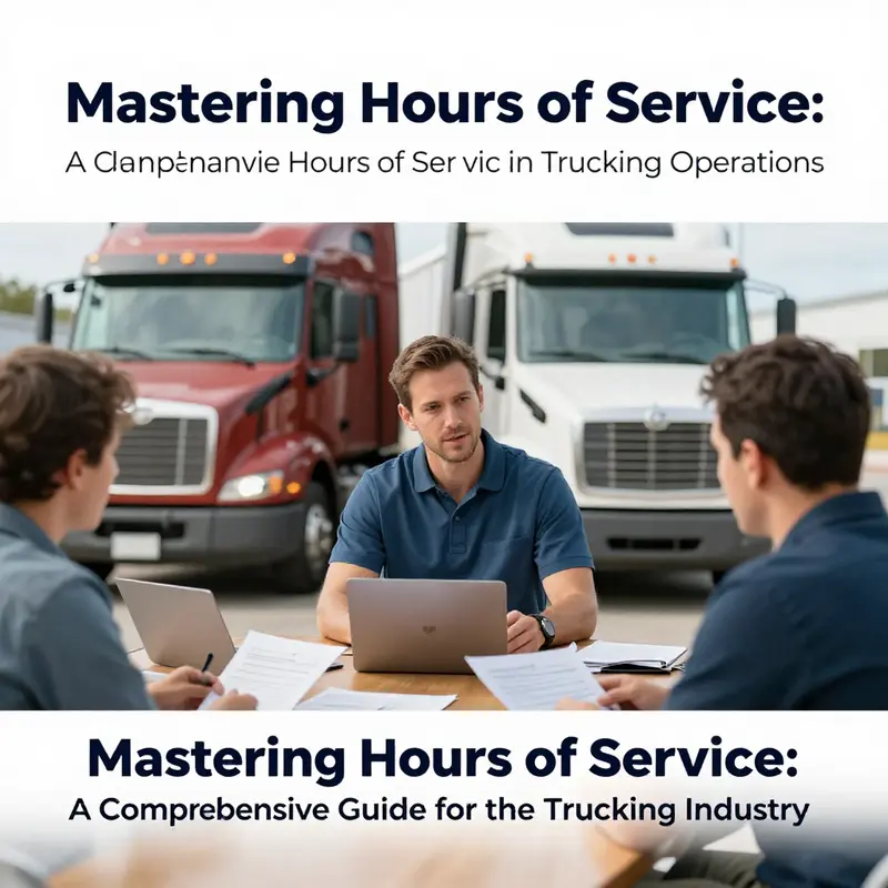 An organized fleet management office illustrating essential Hours of Service regulations.