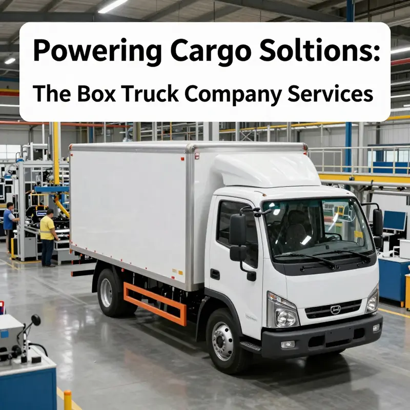 A selection of electric box trucks ready for delivery, highlighting their diverse capabilities.