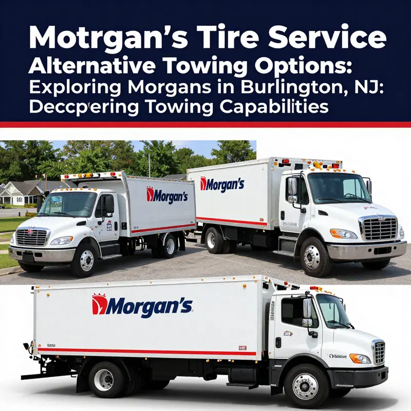 Morgan’s Tire Service provides tire sales and maintenance but lacks towing capabilities.