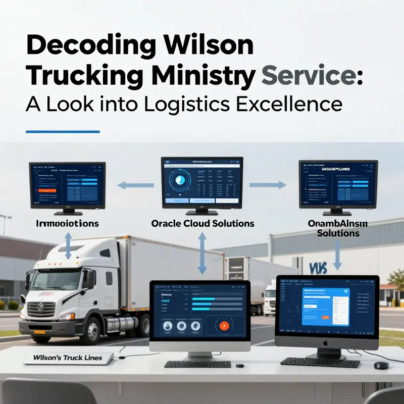 Logistics professionals clarify the role of Wilson’s Truck Lines as a logistics leader rather than a ministry service.