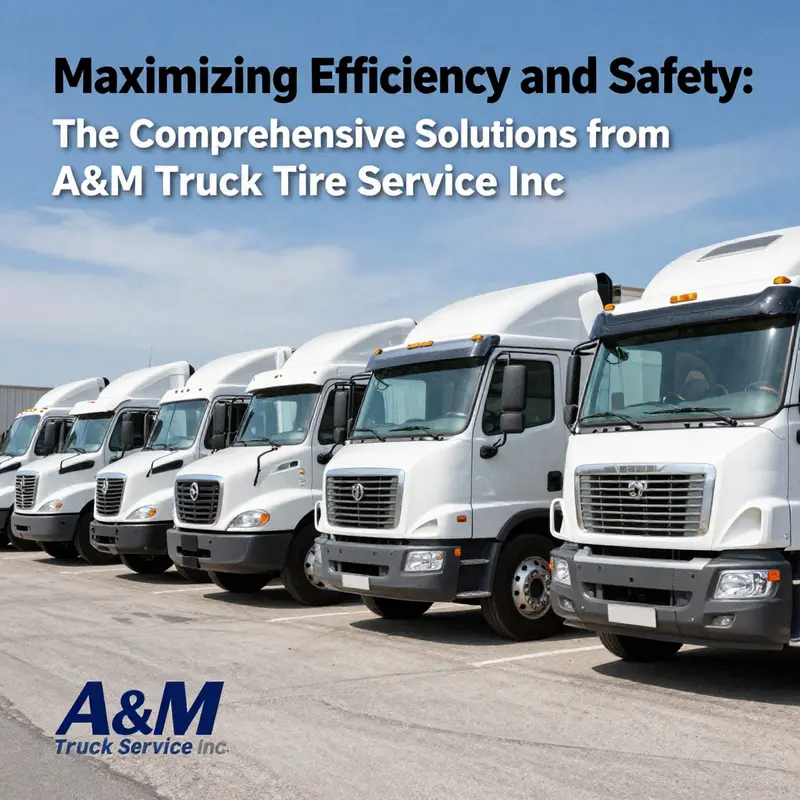 A comprehensive look at A&M Truck Tire Service Inc.’s extensive service offerings.
