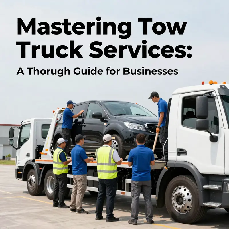 A tow truck operator ensures compliance by reviewing necessary legal documents.
