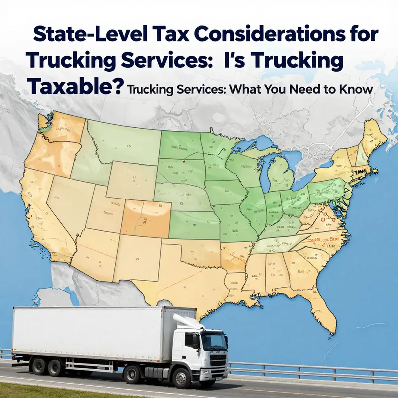 Understanding the tax implications for trucking services is essential for businesses involved in logistics.