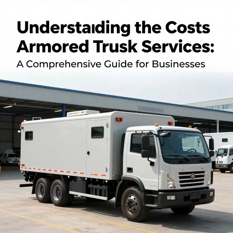 Key factors influencing the costs of armored truck services.