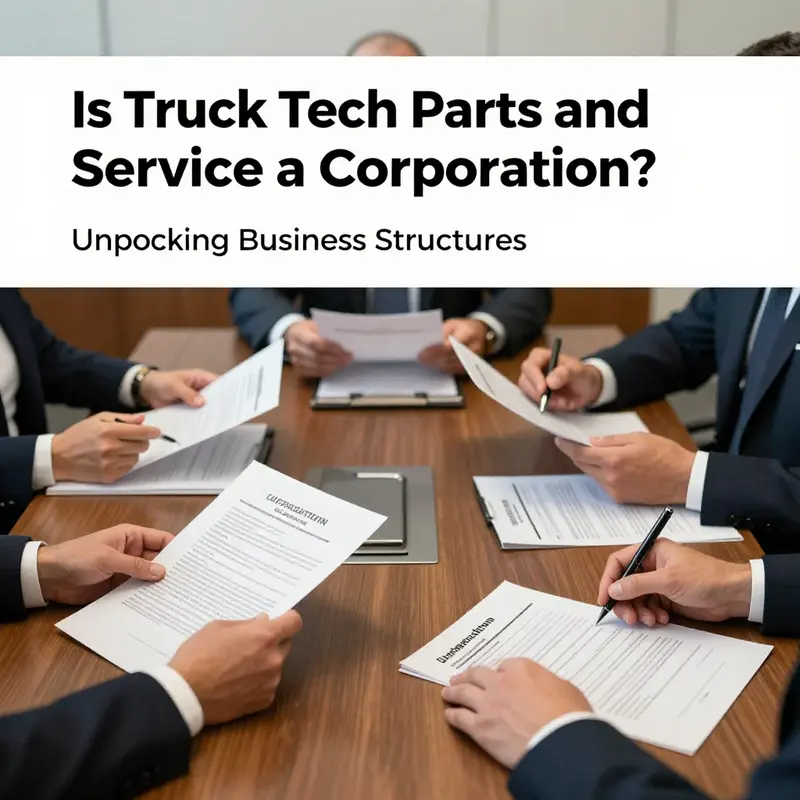 The physical representation of Truck Tech Parts & Service, highlighting its structured business environment.