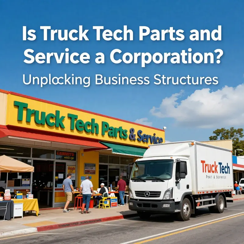 The physical representation of Truck Tech Parts & Service, highlighting its structured business environment.