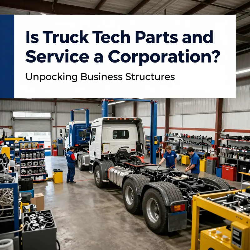 The physical representation of Truck Tech Parts & Service, highlighting its structured business environment.