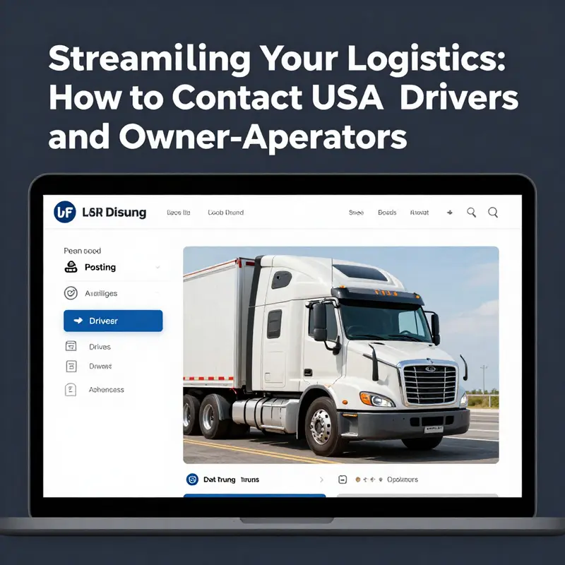 A modern dispatch platform facilitating connections between shippers and truck drivers.