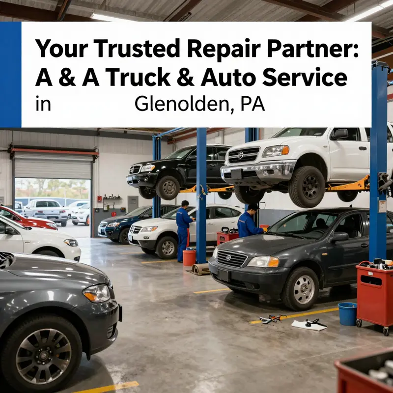 A comprehensive view of A & A Truck & Auto Service, highlighting its dedication to quality and professionalism.