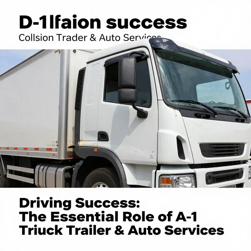 A comprehensive view of the services offered at A-1 Truck Trailer & Auto Services.
