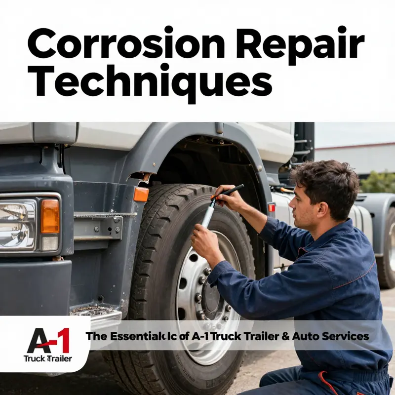 A comprehensive view of the services offered at A-1 Truck Trailer & Auto Services.