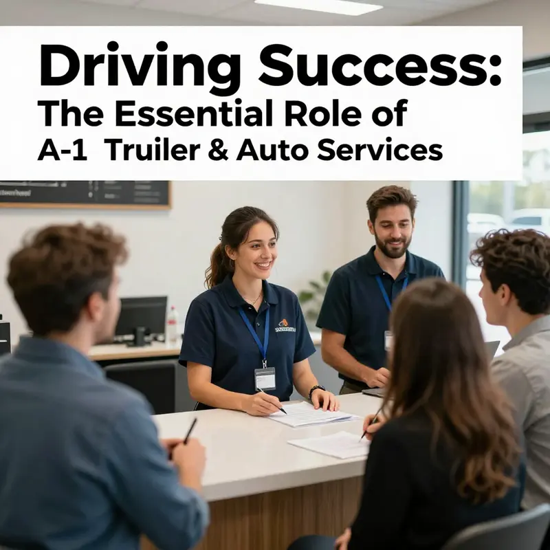 A comprehensive view of the services offered at A-1 Truck Trailer & Auto Services.
