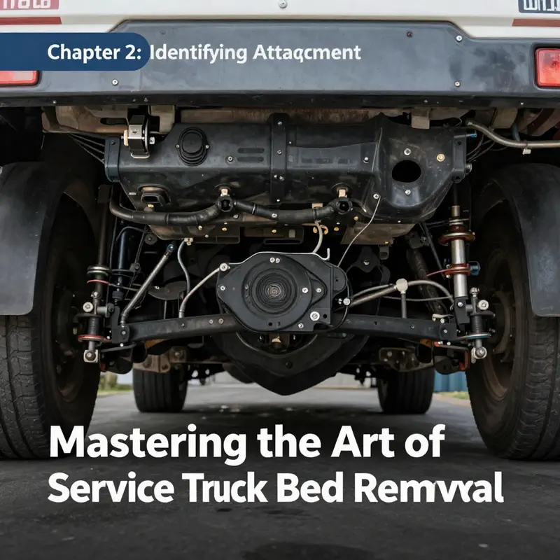 Ensuring safety protocols are integrated during the truck bed removal process.