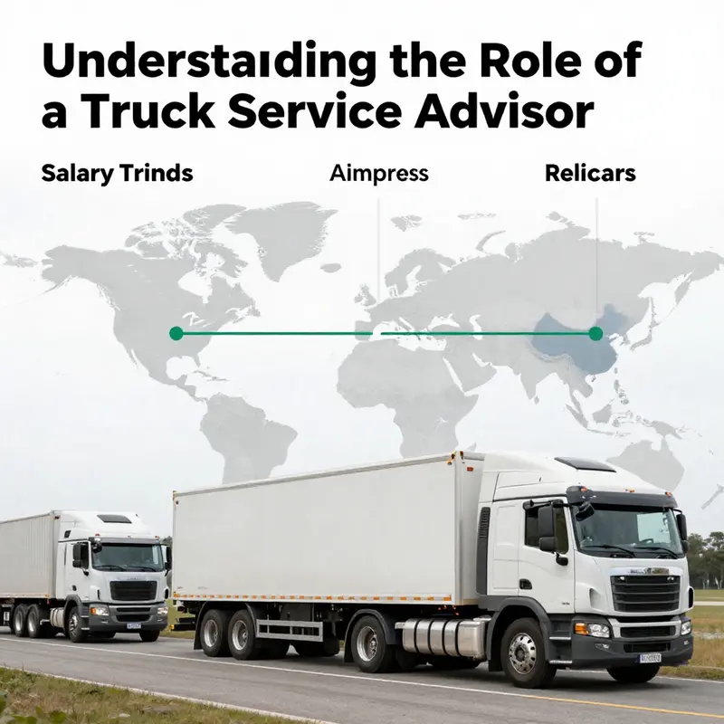 A truck service advisor engaging with a fleet manager, highlighting their pivotal role in operations.