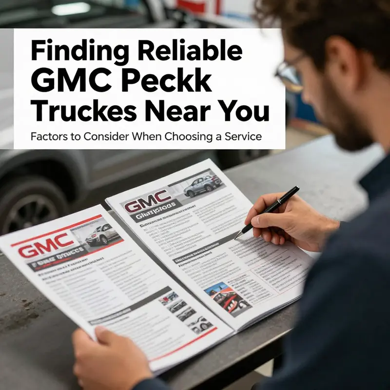 Map highlighting top-rated auto repair shops in Chicago specializing in GMC truck services.