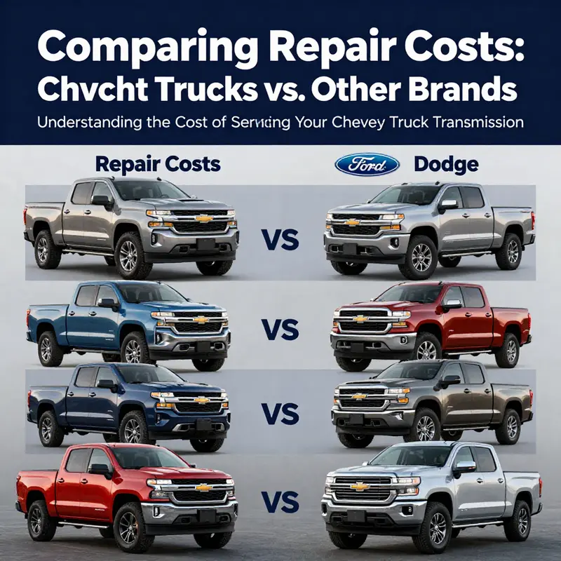 Service costs for Chevy truck transmissions vary based on maintenance needs.