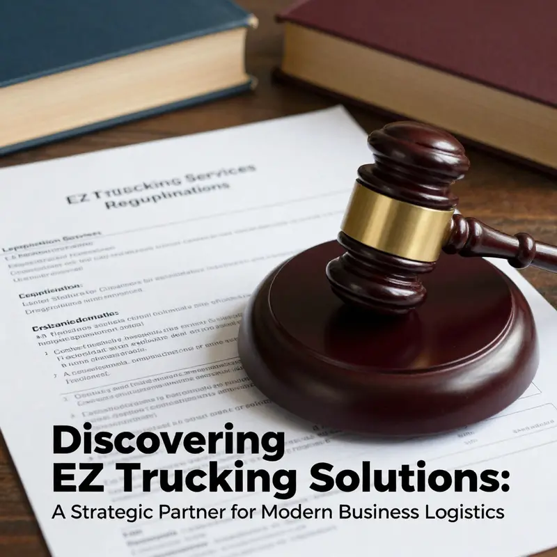 The official headquarters of EZ Trucking Solutions, Inc., located in Stockton, California.