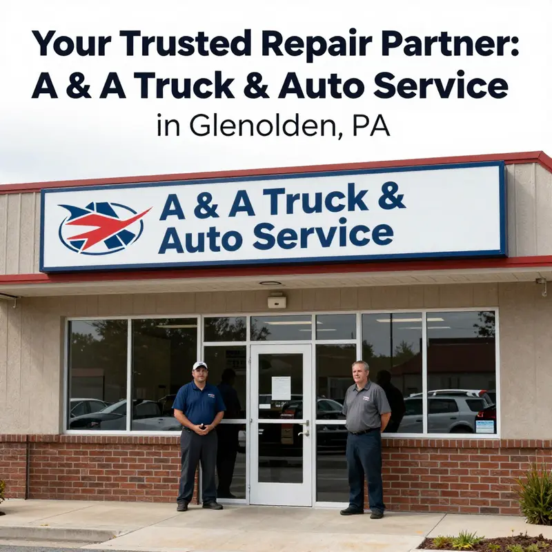 A comprehensive view of A & A Truck & Auto Service, highlighting its dedication to quality and professionalism.