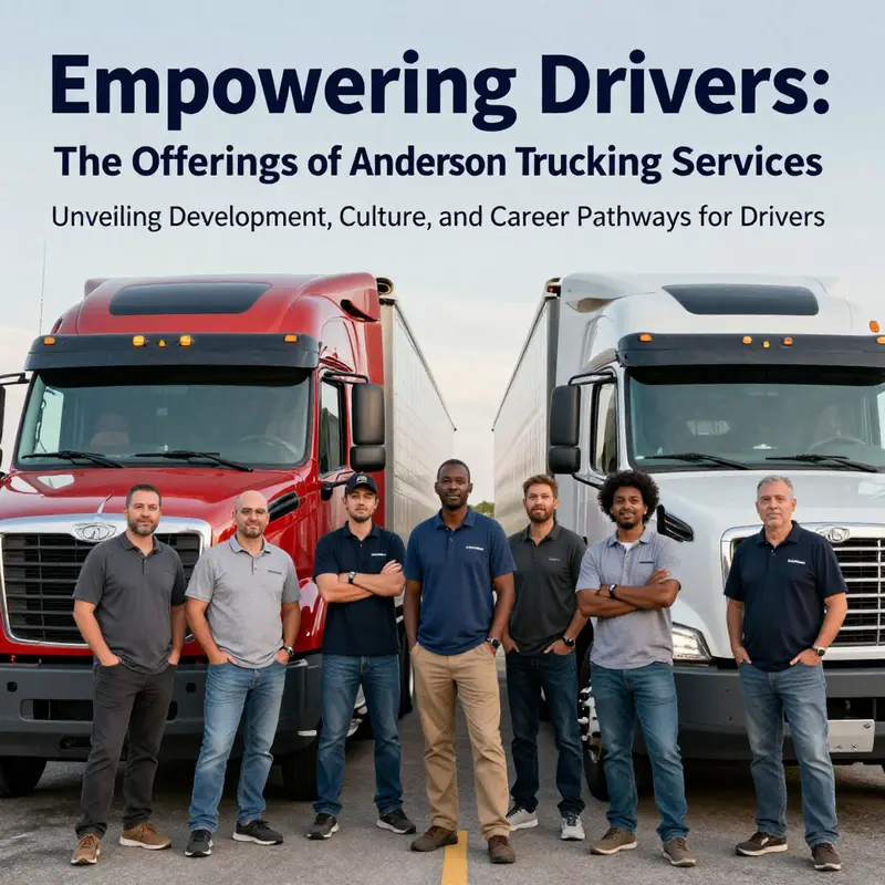 A group of truck drivers standing next to their trucks, representing teamwork and success at ATS.