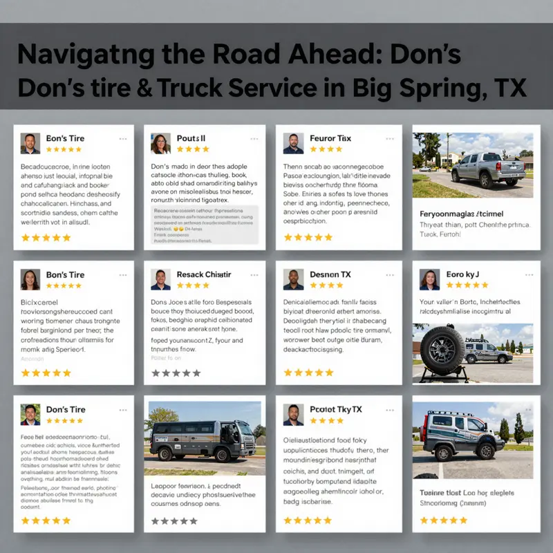 Don’s Tire & Truck Service – A trusted hub for tire and truck services in Big Spring, TX.