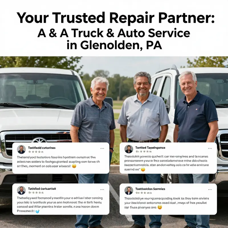 A comprehensive view of A & A Truck & Auto Service, highlighting its dedication to quality and professionalism.