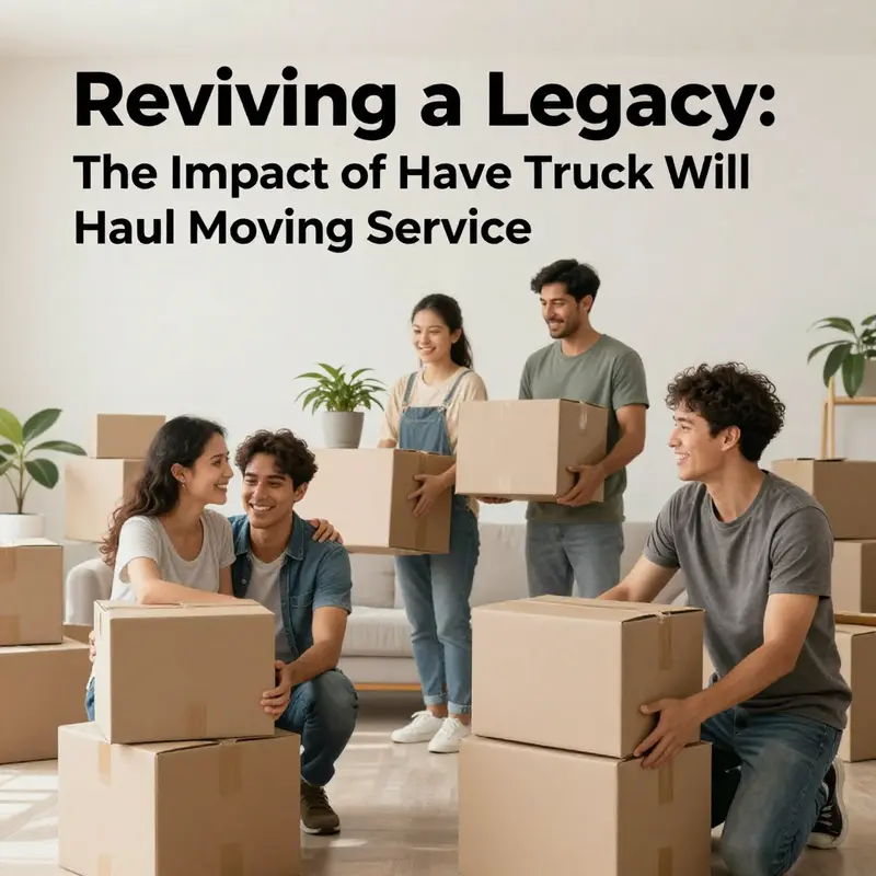 The legacy of Have Truck Will Haul Moving Service, a trusted provider in Riverdale, Maryland.