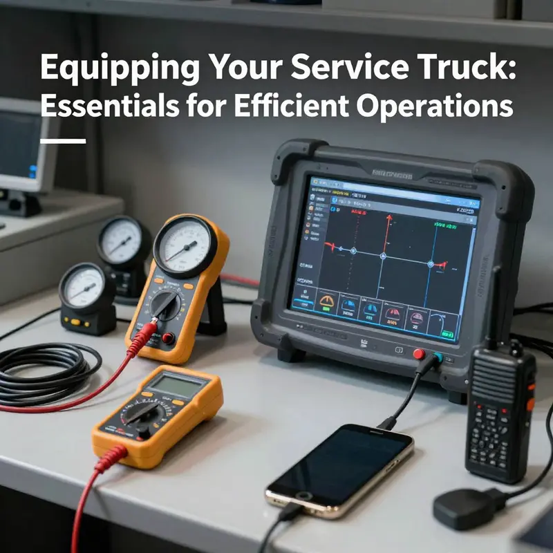 A comprehensive toolbox showcasing the essential tools crucial for servicing various equipment.