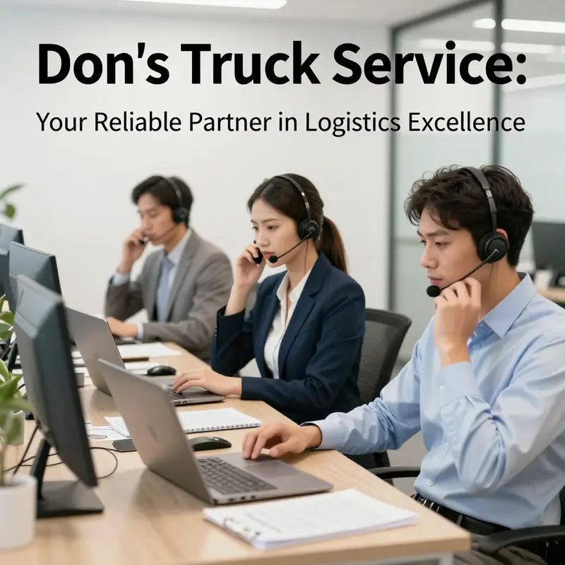 Customer service team at Don’s Truck Service ready to assist clients during operational hours.