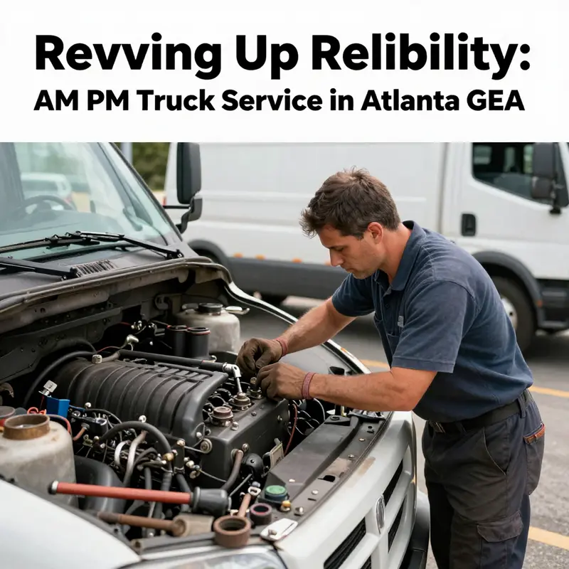 AM PM Road Service’s mobile repair units ready for action in Atlanta.