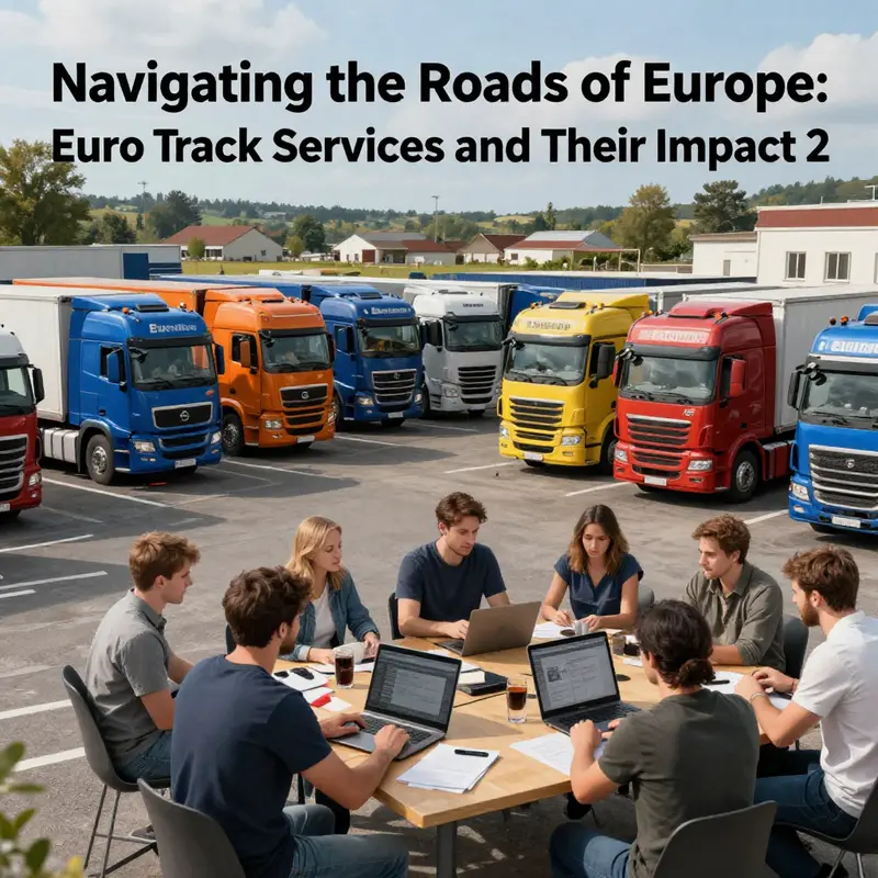 A slice of immersive gameplay showcasing realistic truck navigation through beautifully rendered European landscapes.