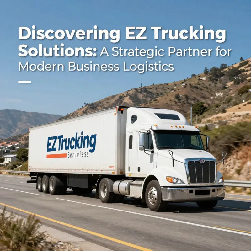 The official headquarters of EZ Trucking Solutions, Inc., located in Stockton, California.