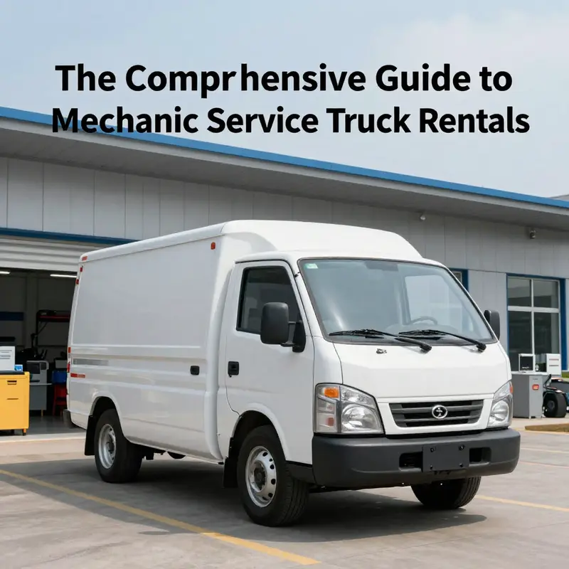 A diverse fleet of mechanic service trucks available at a leading rental platform.