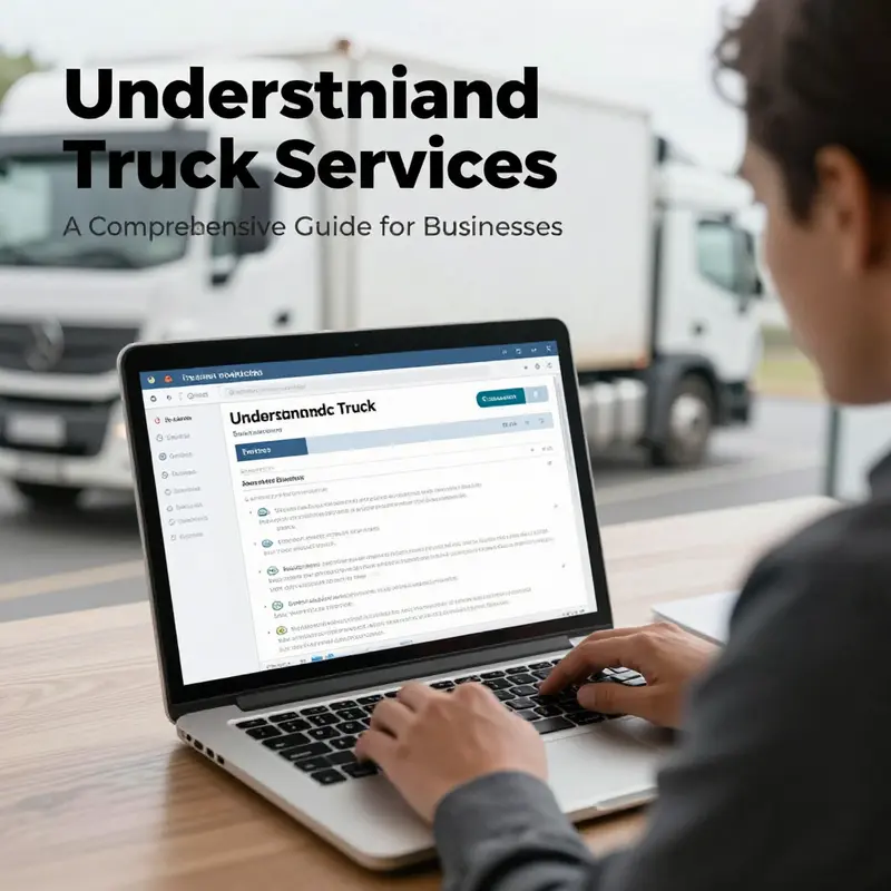 Basic truck services include oil changes, filter replacements, and tire rotations, essential for maintaining fleet performance.
