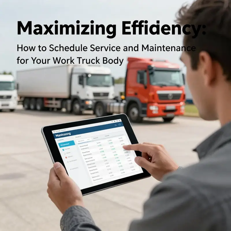Technician consulting the owner’s manual for maintenance schedules.
