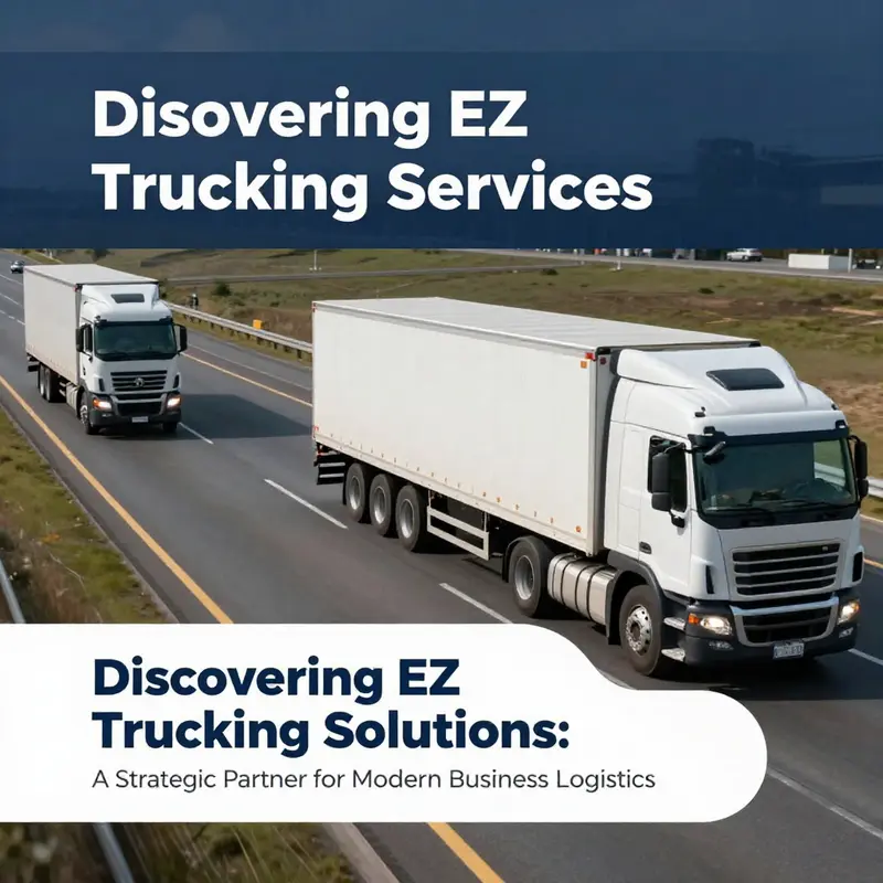 The official headquarters of EZ Trucking Solutions, Inc., located in Stockton, California.