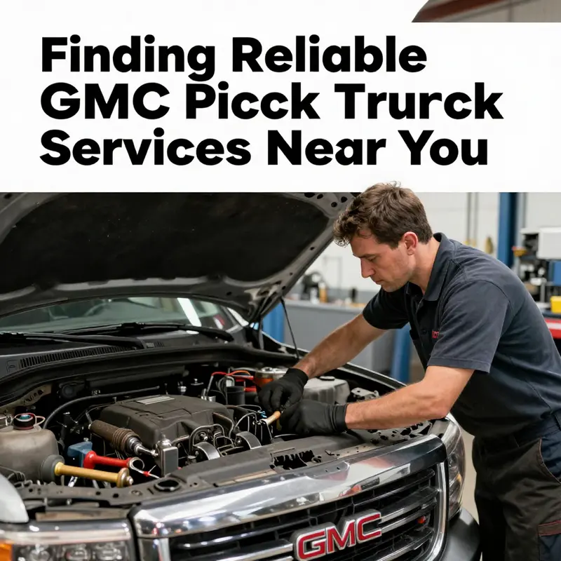Map highlighting top-rated auto repair shops in Chicago specializing in GMC truck services.