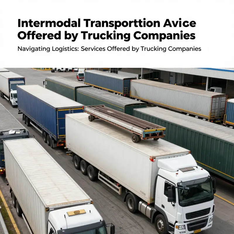 A fleet of trucks representing various freight transport services crucial for moving goods.