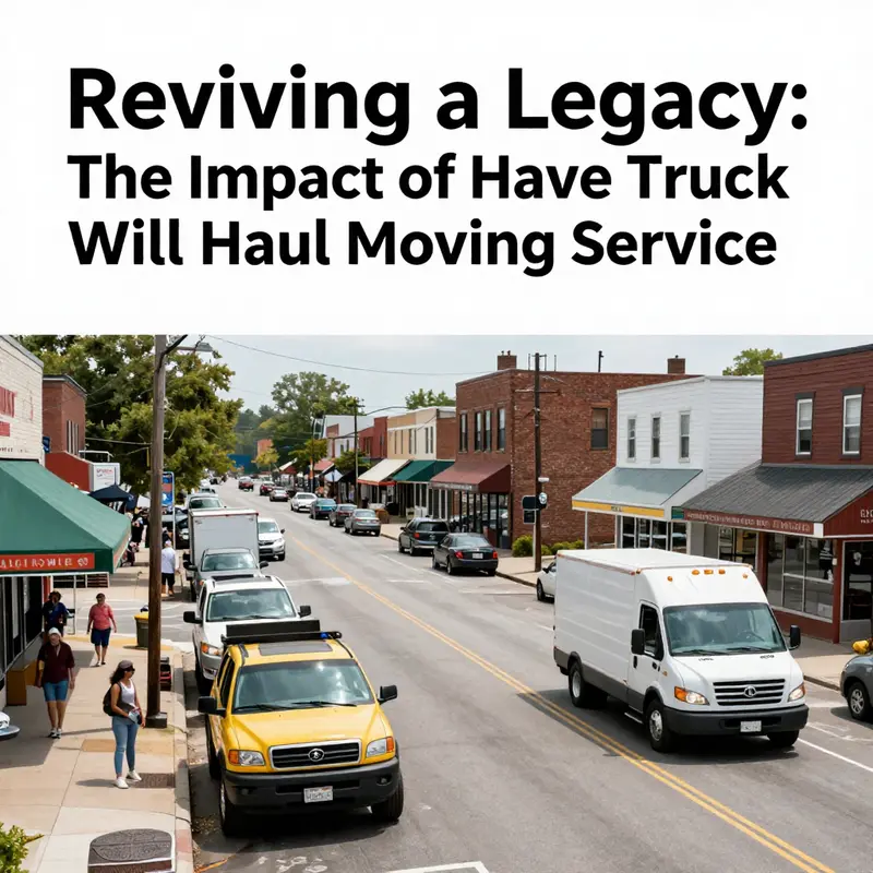 The legacy of Have Truck Will Haul Moving Service, a trusted provider in Riverdale, Maryland.